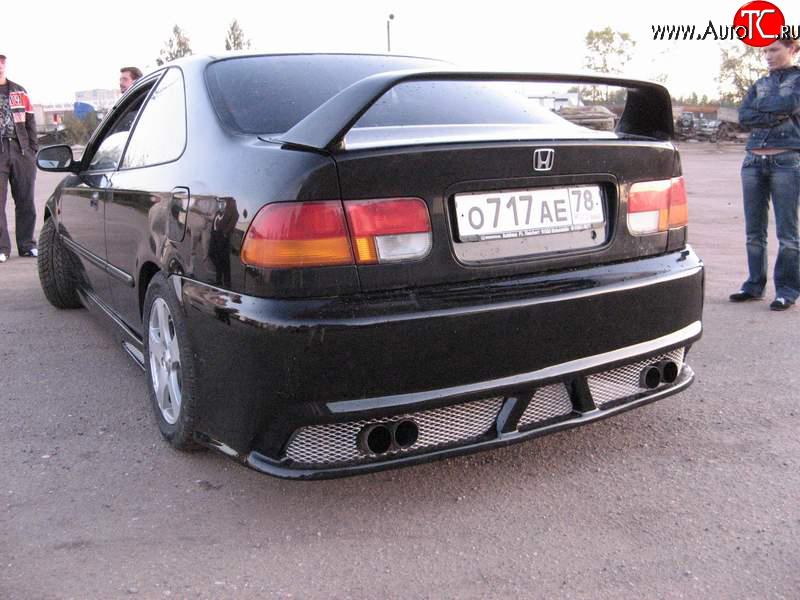 5 499 р. Задний бампер VeilSide Honda Civic EJ,EK,EM седан дорестайлинг (1995-1998)  с доставкой в г. Пермь