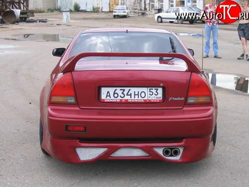 4 999 р. Накладка на задний бампер VeilSide Honda Prelude 4 (1991-1996)  с доставкой в г. Пермь