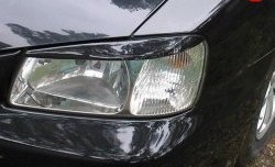 459 р. Реснички E-Sport Hyundai Accent 2 LC седан дорестайлинг (ТагАЗ) (1999-2012) (Неокрашенные)  с доставкой в г. Пермь. Увеличить фотографию 4