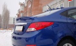 1 799 р. Плавники на крышу Sport  Hyundai Solaris  RBr (2010-2017) седан дорестайлинг, седан рестайлинг (Неокрашенный)  с доставкой в г. Пермь. Увеличить фотографию 6
