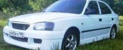 4 699 р. Передний бампер ATH-classic Hyundai Accent 2 LC седан дорестайлинг (ТагАЗ) (1999-2012) (Неокрашенный)  с доставкой в г. Пермь. Увеличить фотографию 6