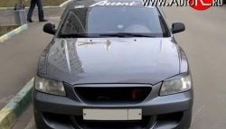 4 699 р. Передний бампер ATH-classic Hyundai Accent 2 LC седан дорестайлинг (ТагАЗ) (1999-2012) (Неокрашенный)  с доставкой в г. Пермь. Увеличить фотографию 2