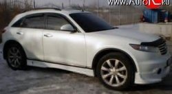Пороги накладки FX-Design INFINITI FX35 S50 рестайлинг (2006-2008)