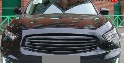 15 999 р. Решётка радиатора Style INFINITI FX37 S51 дорестайлинг (2008-2011) (Неокрашенная)  с доставкой в г. Пермь. Увеличить фотографию 2