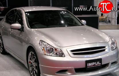 8 149 р. Решётка радиатора IMPUL INFINITI GF35 (2002-2008) (Неокрашенная)  с доставкой в г. Пермь