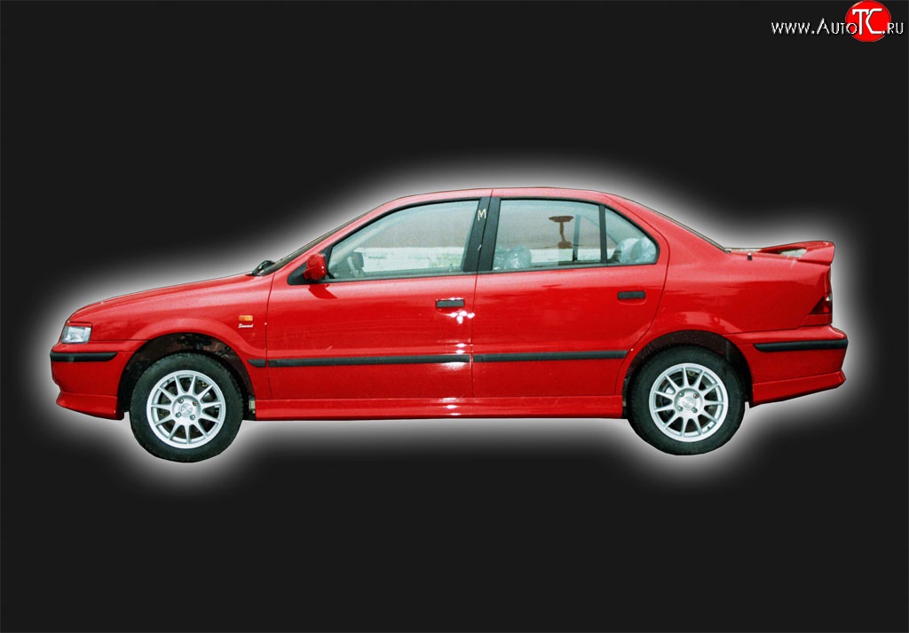 5 999 р. Пороги накладки GT Dynamics Iran Khodro Samand (2003-2022) (Неокрашенные)  с доставкой в г. Пермь