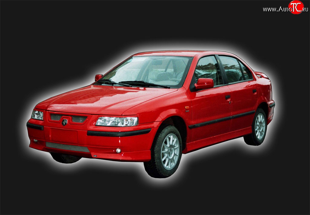 2 549 р. Реснички GT Dynamics Iran Khodro Samand (2003-2022) (Неокрашенные)  с доставкой в г. Пермь