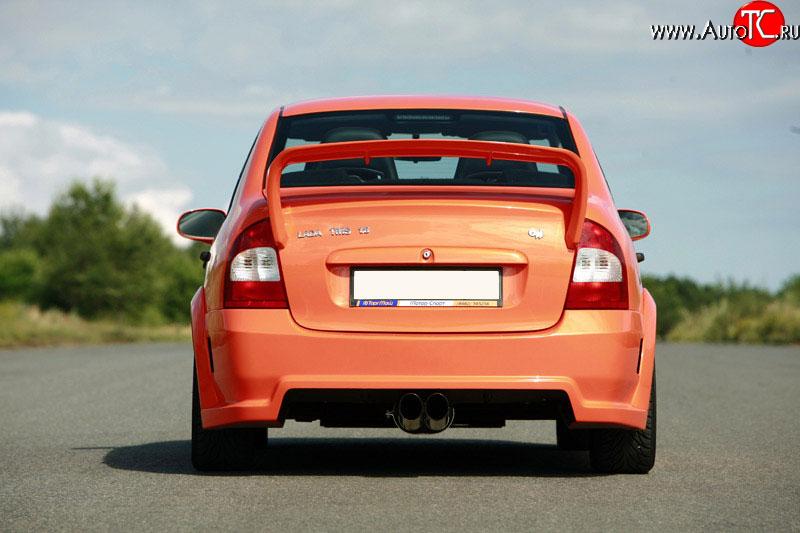 8 799 р. Задний бампер TMS-GTI Лада Калина 1118 седан (2004-2013) (Неокрашенный)  с доставкой в г. Пермь