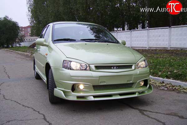 6 199 р. Спойлер переднего бампера Камея-Спорт Лада Калина Спорт 1119 (2008-2014) (Неокрашенная)  с доставкой в г. Пермь