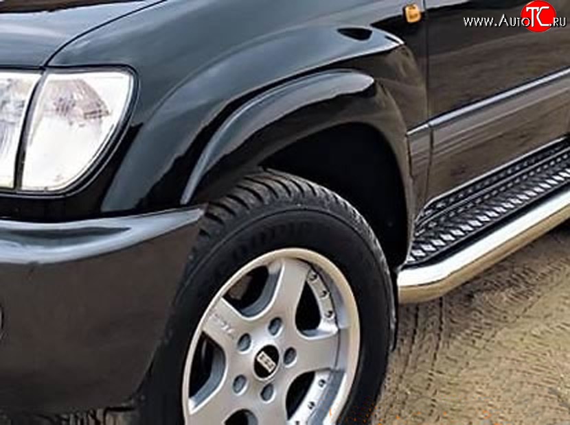 15 699 р. Арки крыльев Sport Toyota Land Cruiser 100 дорестайлинг (1998-2002) (Неокрашенные)  с доставкой в г. Пермь