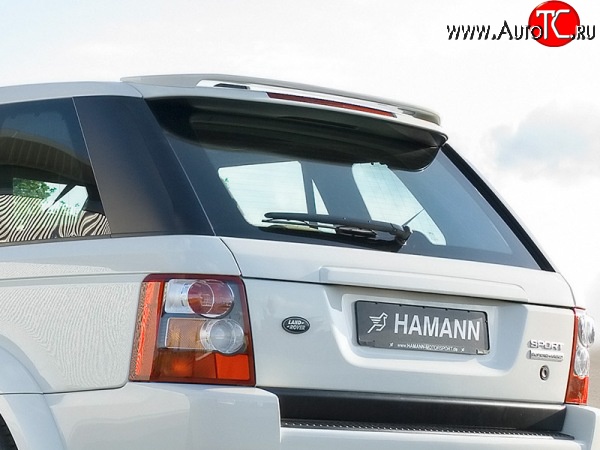 6 999 р. Спойлер HAMMAN  Land Rover Range Rover Sport  1 L320 (2005-2009) дорестайлинг (Неокрашенный)  с доставкой в г. Пермь
