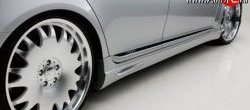 17 299 р. Пороги накладки Wald Lexus LS460 XF40 дорестайлинг (2006-2009) (Неокрашенные)  с доставкой в г. Пермь. Увеличить фотографию 3