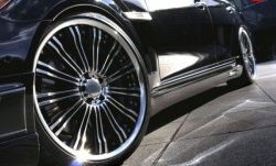 17 299 р. Пороги накладки Wald Lexus LS460 XF40 дорестайлинг (2006-2009) (Неокрашенные)  с доставкой в г. Пермь. Увеличить фотографию 5