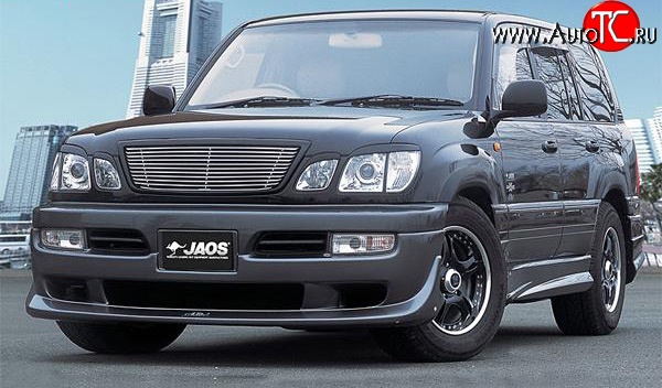 14 149 р. Накладка переднего бампера JAOS Style Lexus LX470 J100 дорестайлинг (1998-2002) (Неокрашенная)  с доставкой в г. Пермь