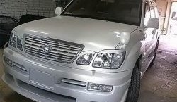 14 149 р. Накладка переднего бампера JAOS Style Lexus LX470 J100 дорестайлинг (1998-2002) (Неокрашенная)  с доставкой в г. Пермь. Увеличить фотографию 2