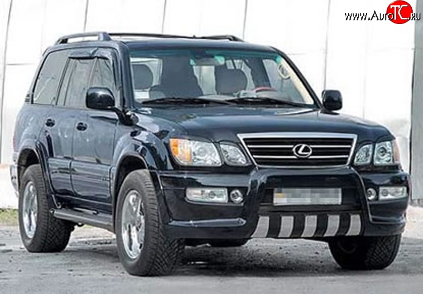 18 449 р. Передний бампер Red Aleti Lexus LX470 J100 дорестайлинг (1998-2002) (Неокрашенный)  с доставкой в г. Пермь