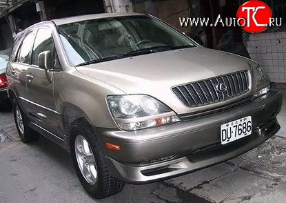 8 949 р. Накладка переднего бампера RX Lexus RX300 XU10 дорестайлинг (1995-2001) (Неокрашенная)  с доставкой в г. Пермь