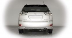 2 649 р. Накладка заднего бампера Style Lexus RX350 XU30 дорестайлинг (2003-2006) (Неокрашенная)  с доставкой в г. Пермь. Увеличить фотографию 2