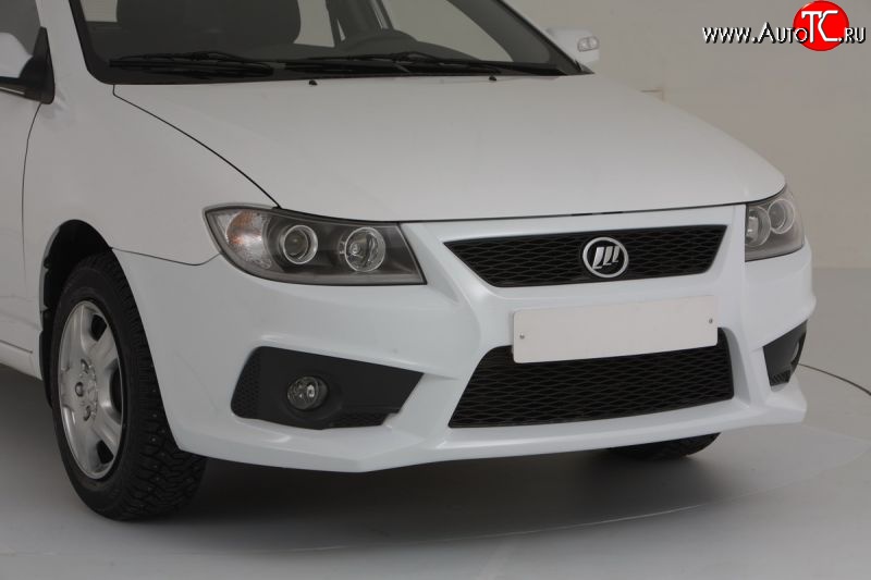 4 999 р. Передний бампер Sport Lifan Solano  дорестайлинг (2010-2015) (Неокрашенный)  с доставкой в г. Пермь