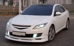 6 599 р. Накладка Sport на передний бампер в комплектации Turing Mazda 6 GH дорестайлинг лифтбэк (2007-2010) (Неокрашенная)  с доставкой в г. Пермь. Увеличить фотографию 5