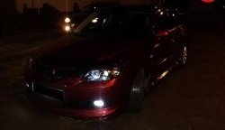 4 999 р. Накладка переднего бампера Sport Mazda 3/Axela BK дорестайлинг, хэтчбэк (2003-2006) (Неокрашенная)  с доставкой в г. Пермь. Увеличить фотографию 5