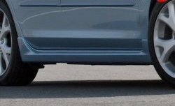 4 549 р. Пороги накладки Сток 2л Mazda 3/Axela BK дорестайлинг, хэтчбэк (2003-2006) (Неокрашенные)  с доставкой в г. Пермь. Увеличить фотографию 11