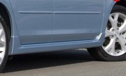 4 549 р. Пороги накладки Сток 2л Mazda 3/Axela BK дорестайлинг, хэтчбэк (2003-2006) (Неокрашенные)  с доставкой в г. Пермь. Увеличить фотографию 12