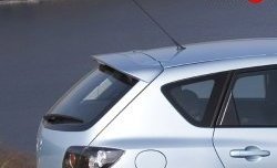 5 299 р. Спойлер Sport Mazda 3/Axela BK дорестайлинг, хэтчбэк (2003-2006) (Неокрашенный)  с доставкой в г. Пермь. Увеличить фотографию 3