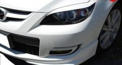 1 149 р. Реснички Sport  Mazda 3/Axela  BK (2003-2009) дорестайлинг седан, рестайлинг, хэтчбэк (Неокрашенные)  с доставкой в г. Пермь. Увеличить фотографию 3