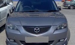 2 309 р. Комплект клыков Sport-V2 на передний бампер автомобиля  Mazda 3/Axela  BK (2003-2006) дорестайлинг седан (Неокрашенная)  с доставкой в г. Пермь. Увеличить фотографию 4