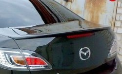 3 899 р. Спойлер EX-Style V1  Mazda 6  GH (2007-2010) дорестайлинг седан (Неокрашенный)  с доставкой в г. Пермь. Увеличить фотографию 3