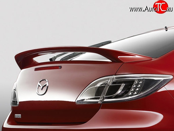 5 899 р. Спойлер EX-Style  Mazda 6  GH (2007-2010) дорестайлинг лифтбэк (Неокрашенный)  с доставкой в г. Пермь