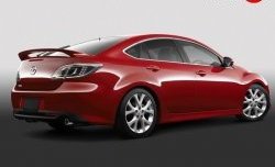 5 899 р. Спойлер EX-Style  Mazda 6  GH (2007-2010) дорестайлинг лифтбэк (Неокрашенный)  с доставкой в г. Пермь. Увеличить фотографию 2