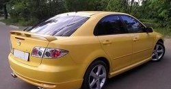 8 149 р. Пороги накладки AERO Mazda 6 GG лифтбэк дорестайлинг (2002-2005) (Неокрашенные)  с доставкой в г. Пермь. Увеличить фотографию 2