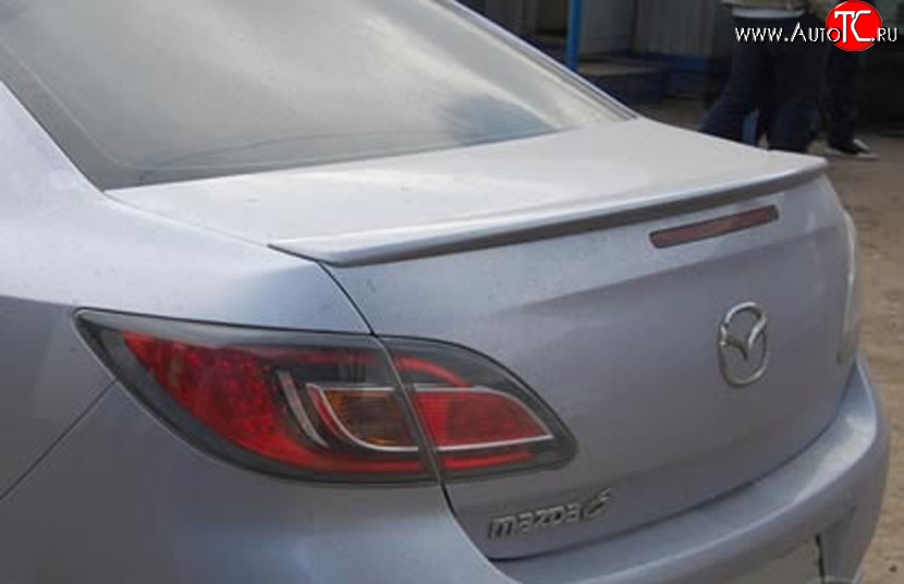 63 999 р. Cпойлер Elegance  Mazda 6  GH (2007-2010) дорестайлинг седан (стеклопластик жёсткий, Неокрашенный)  с доставкой в г. Пермь