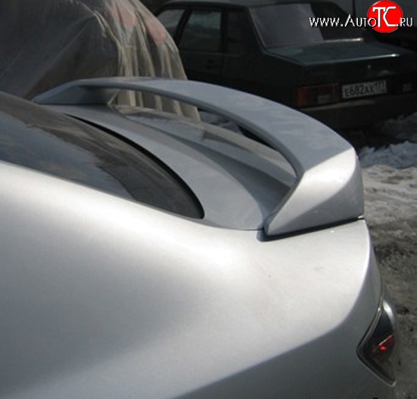 5 099 р. Спойлер Sport-V2 Mazda 3/Axela BK дорестайлинг седан (2003-2006) (Неокрашенный)  с доставкой в г. Пермь