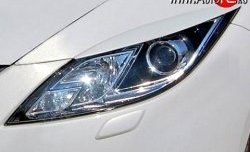 1 149 р. Реснички EX-Style Mazda 6 GH рестайлинг седан (2010-2012) (Неокрашенные)  с доставкой в г. Пермь. Увеличить фотографию 5