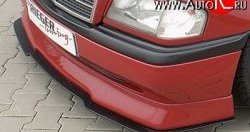 4 399 р. Накладка переднего бампера Rieger Mercedes-Benz C-Class W202 дорестайлинг седан (1993-1997)  с доставкой в г. Пермь. Увеличить фотографию 2