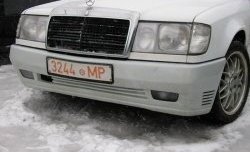 6 949 р. Передний бампер Classic на Mercedes-Benz E-Class W124 седан дорестайлинг (1984-1993)  с доставкой в г. Пермь. Увеличить фотографию 2