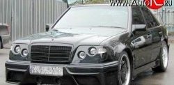5 949 р. Пороги накладки Storm Mercedes-Benz E-Class W124 седан дорестайлинг (1984-1993) (Неокрашенные)  с доставкой в г. Пермь. Увеличить фотографию 3