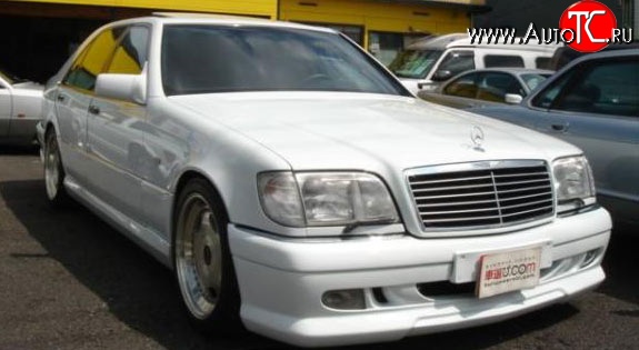 14 149 р. Передний бампер WALD Mercedes-Benz S class W140 Седан (1991-1998) (Неокрашенный)  с доставкой в г. Пермь