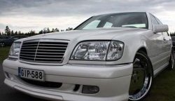 14 149 р. Передний бампер WALD Mercedes-Benz S class W140 Седан (1991-1998) (Неокрашенный)  с доставкой в г. Пермь. Увеличить фотографию 4