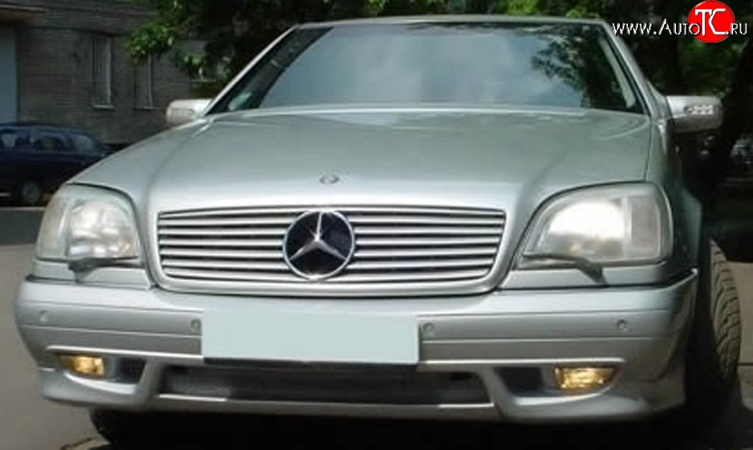 14 949 р. Передний бампер AMG Mercedes-Benz S class W140 Купе (1991-1998) (Неокрашенный)  с доставкой в г. Пермь
