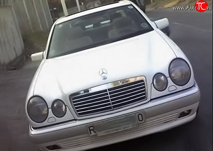 6 549 р. Накладка переднего бампера LORINZER Style Mercedes-Benz E-Class W210 дорестайлинг универсал (1996-1999) (Неокрашенная)  с доставкой в г. Пермь
