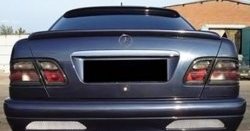 3 799 р. Накладка заднего бампера LORINZER Style Mercedes-Benz E-Class W210 дорестайлинг седан (1996-1999) (Неокрашенная)  с доставкой в г. Пермь. Увеличить фотографию 3