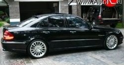 2 799 р. Козырёк AMG на заднее лобовое стекло автомобиля  Mercedes-Benz E-Class  W211 (2002-2009) дорестайлинг седан, рестайлинг седан (Неокрашенный)  с доставкой в г. Пермь. Увеличить фотографию 3