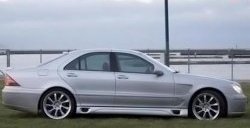 15 699 р. Передние крылья Lorinser F-01 Mercedes-Benz S class W220 (1998-2005) (Неокрашенные)  с доставкой в г. Пермь. Увеличить фотографию 2