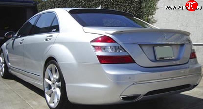 5 949 р. Спойлер LORINSER Mercedes-Benz S class W221 (2006-2013) (Неокрашенный)  с доставкой в г. Пермь