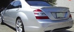 16 049 р. Задний бампер LORINSER Mercedes-Benz S class W221 (2006-2013) (Неокрашенный)  с доставкой в г. Пермь. Увеличить фотографию 2
