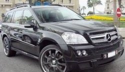 7 349 р. Вставки для модульной оптики ПТФ BRABUS Mercedes-Benz GL class X164 дорестайлинг (2006-2009) (Без оптических модулей)  с доставкой в г. Пермь. Увеличить фотографию 2